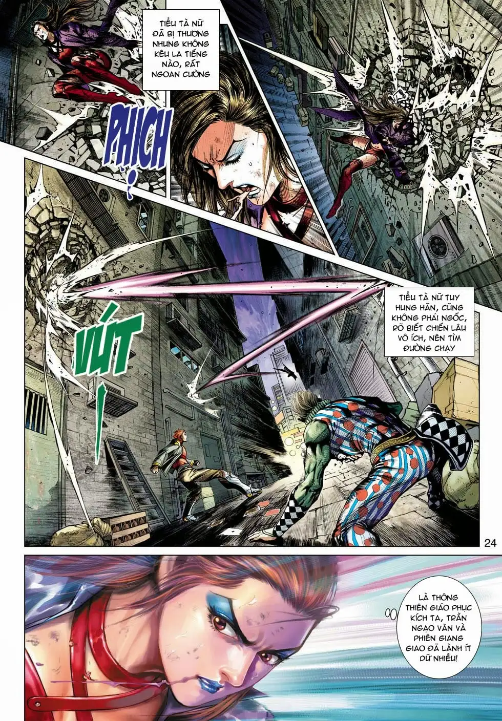 Truyện Tranh Tân Tác Long Hổ Môn trang 4