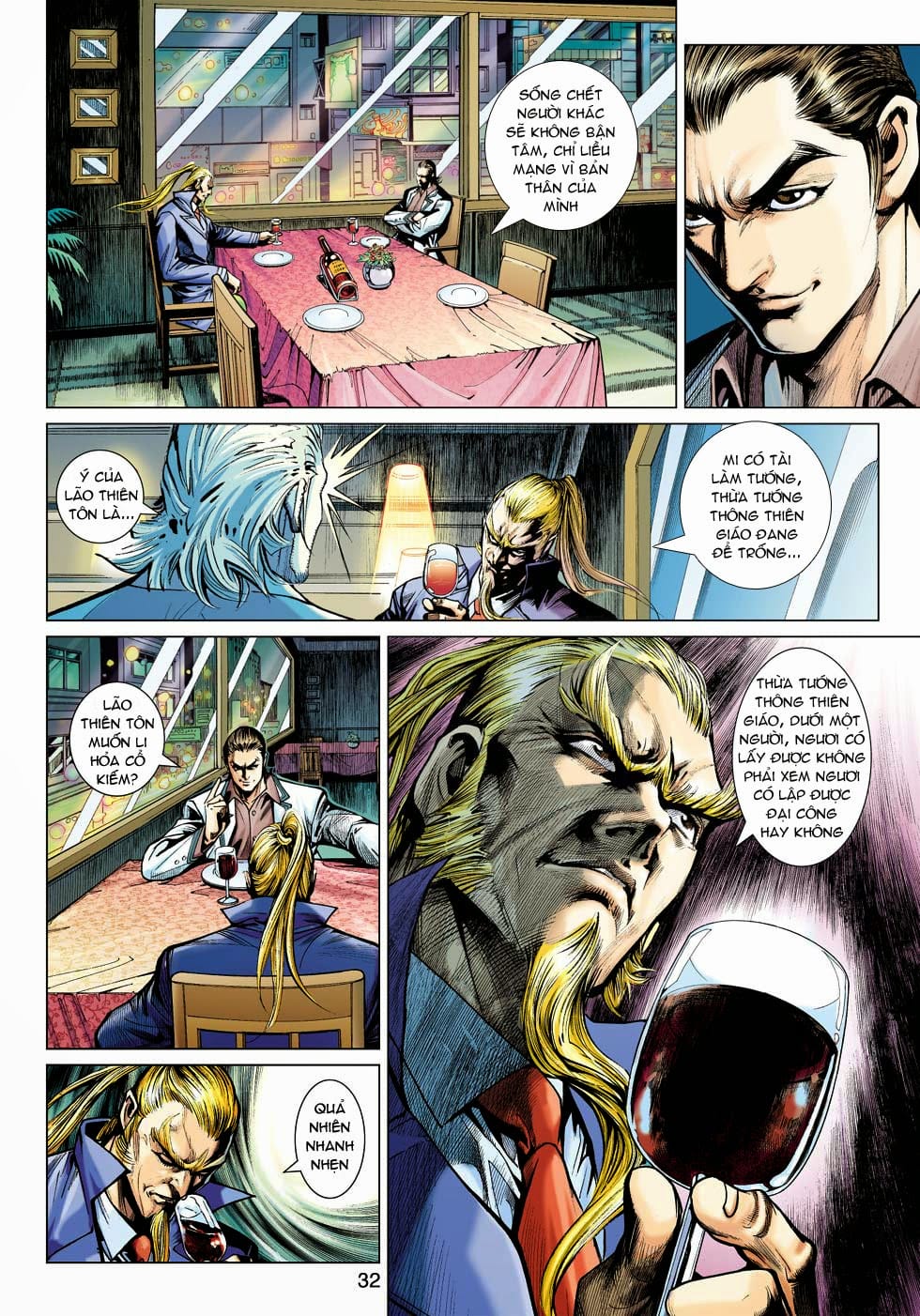 Truyện Tranh Tân Tác Long Hổ Môn trang 4