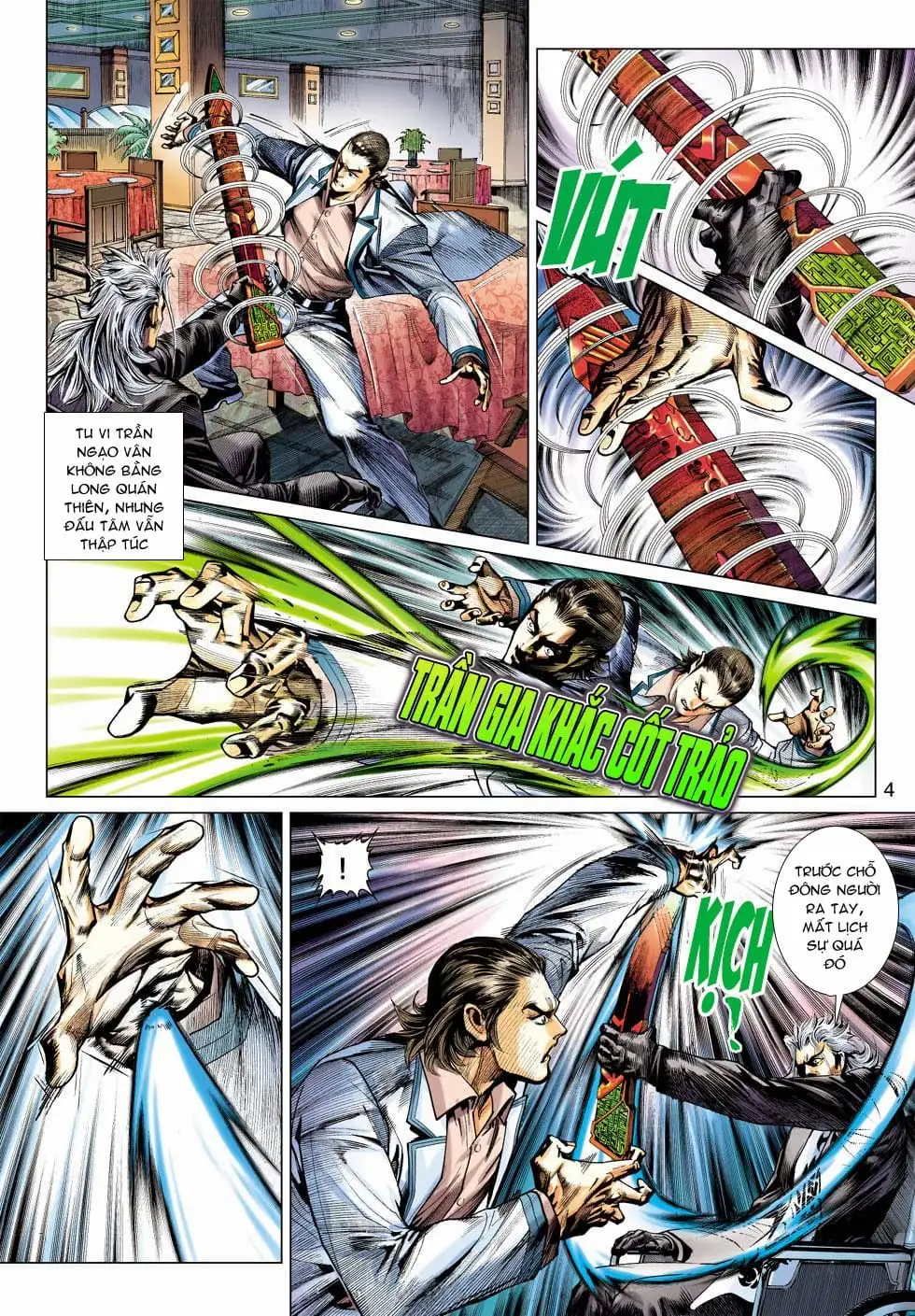 Truyện Tranh Tân Tác Long Hổ Môn trang 4