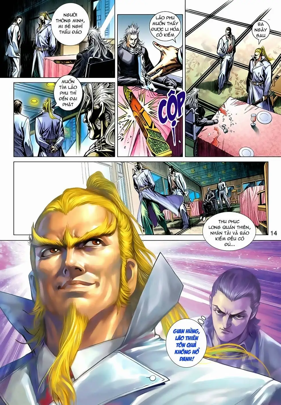 Truyện Tranh Tân Tác Long Hổ Môn trang 4