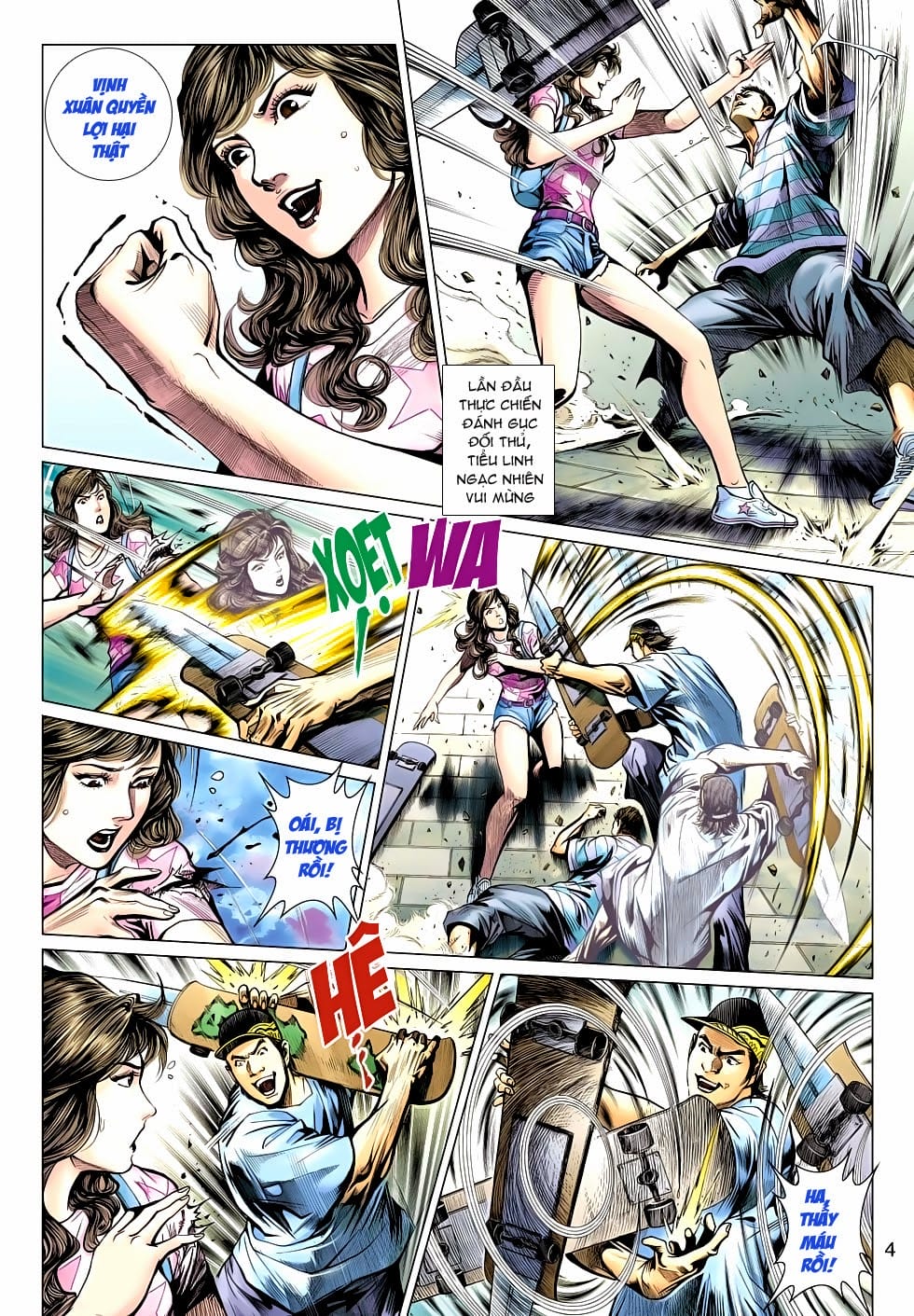 Truyện Tranh Tân Tác Long Hổ Môn trang 4