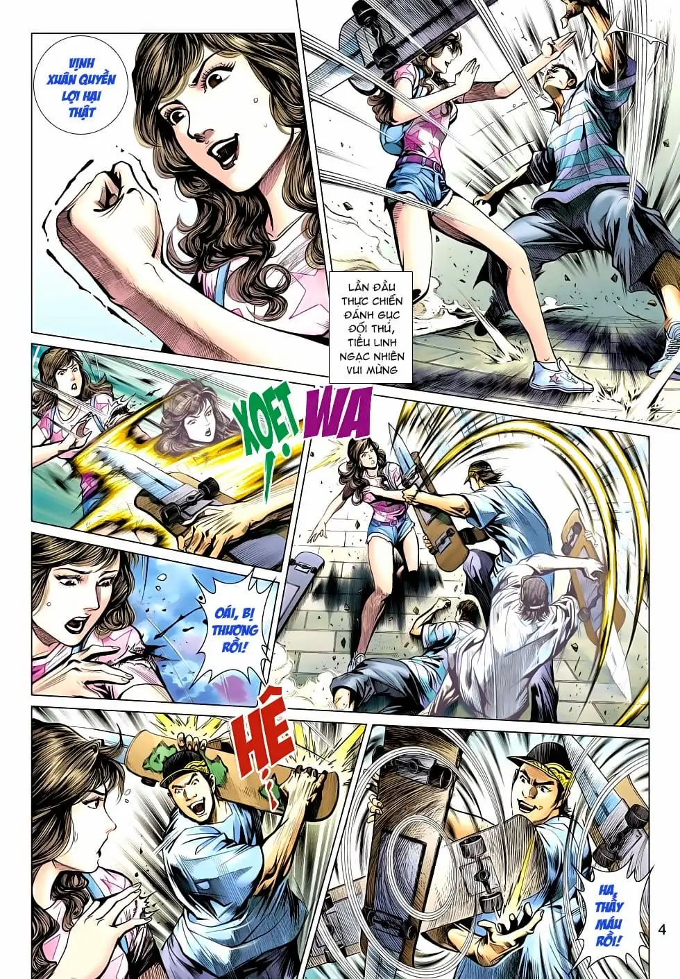 Truyện Tranh Tân Tác Long Hổ Môn trang 4