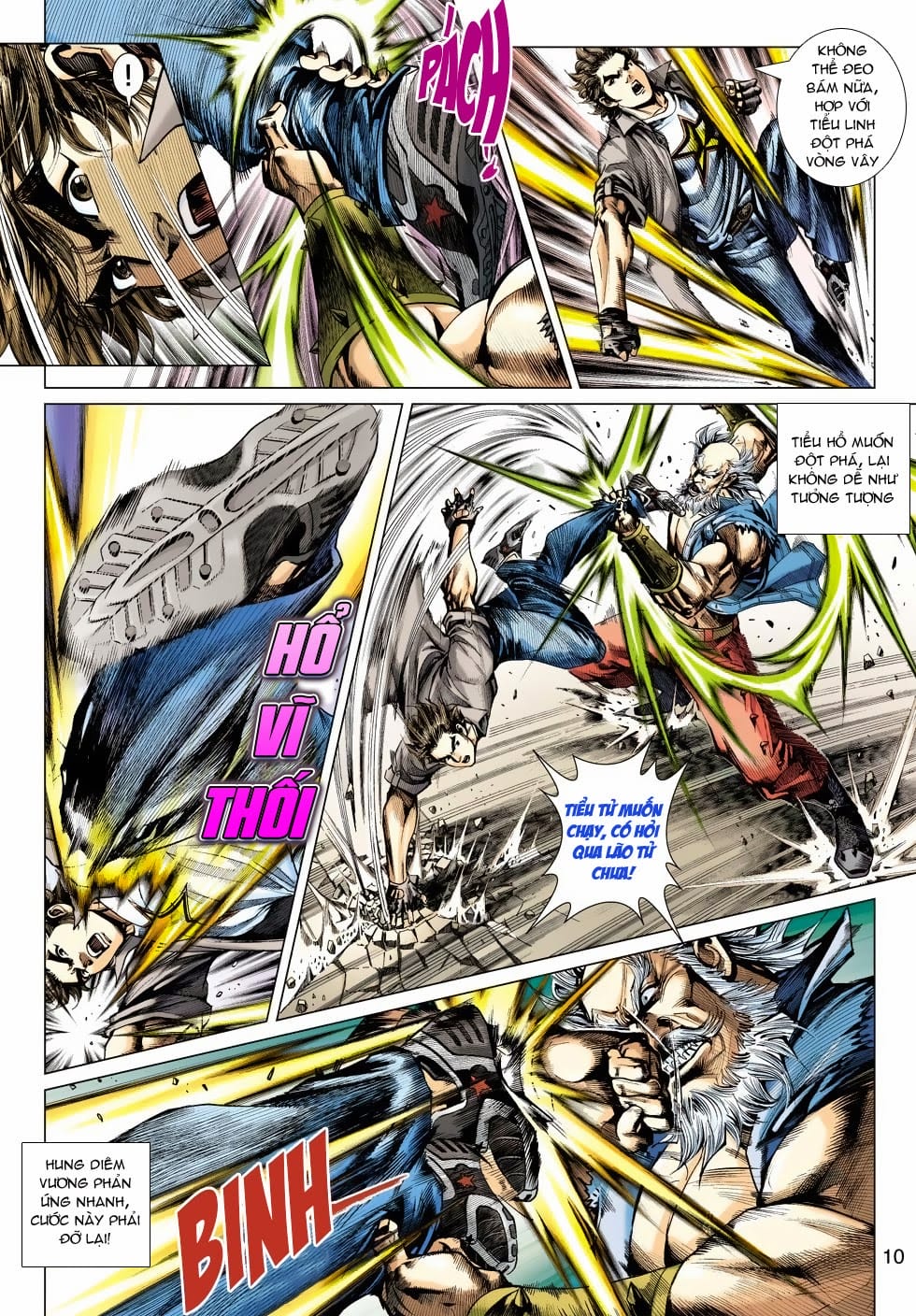 Truyện Tranh Tân Tác Long Hổ Môn trang 4