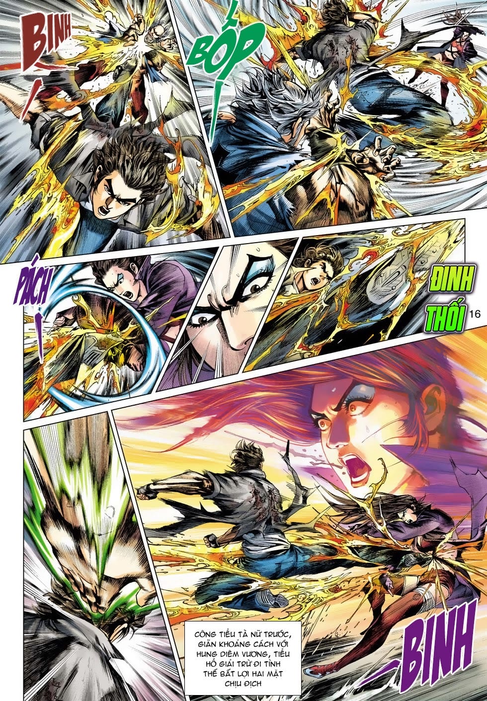 Truyện Tranh Tân Tác Long Hổ Môn trang 4