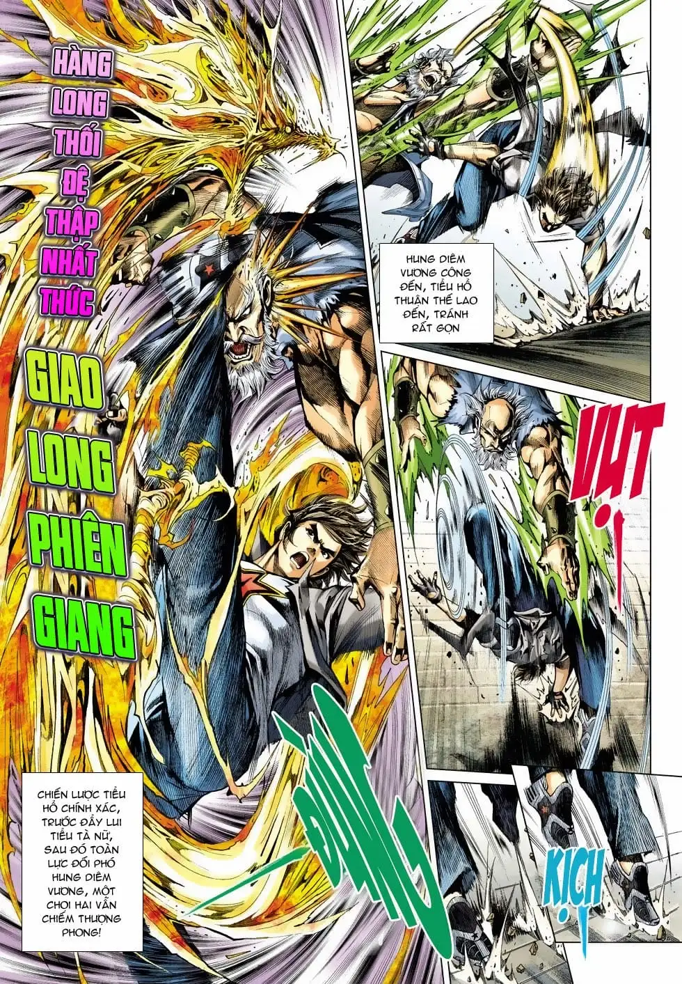 Truyện Tranh Tân Tác Long Hổ Môn trang 4