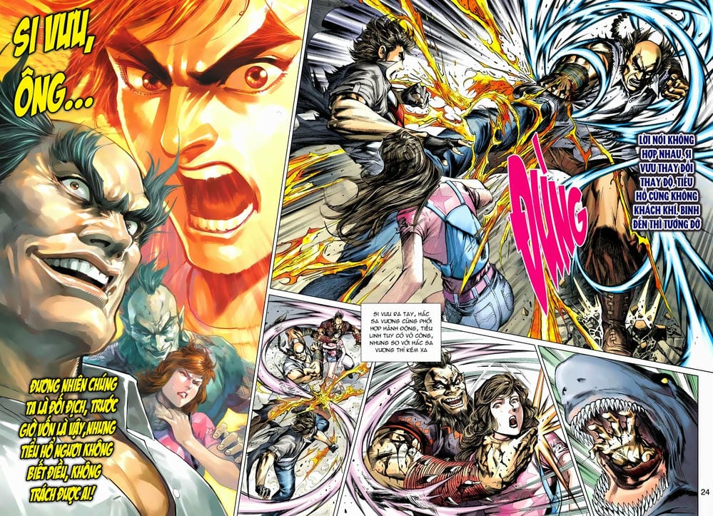 Truyện Tranh Tân Tác Long Hổ Môn trang 4