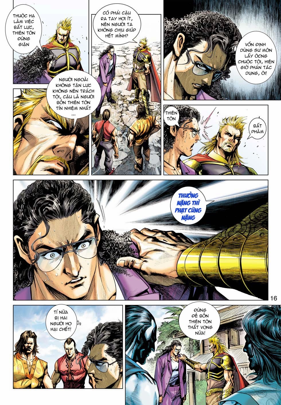 Truyện Tranh Tân Tác Long Hổ Môn trang 4