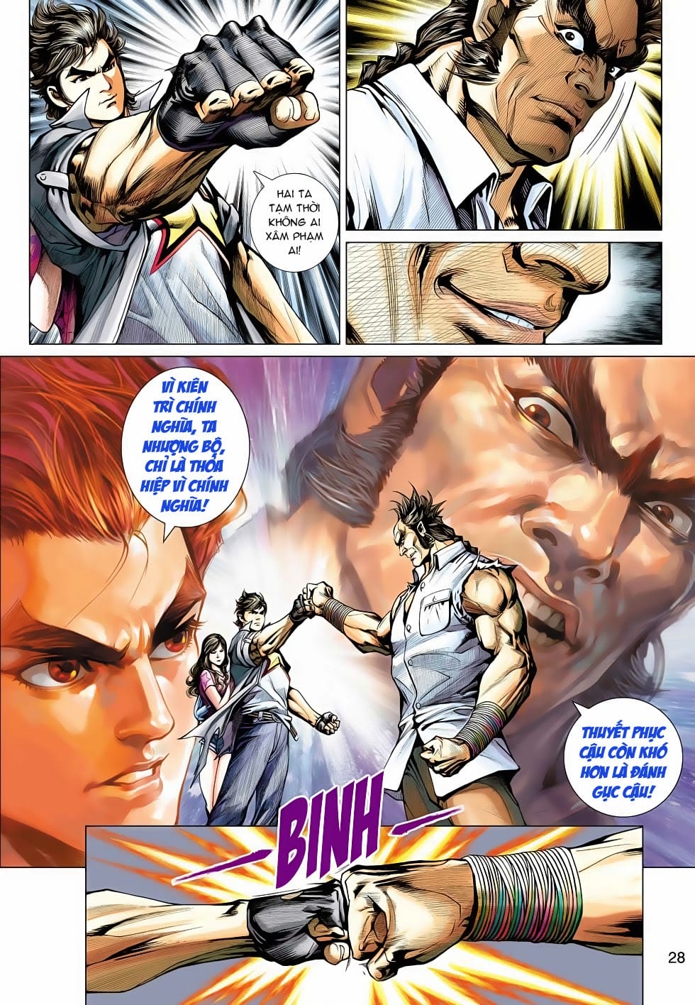 Truyện Tranh Tân Tác Long Hổ Môn trang 4