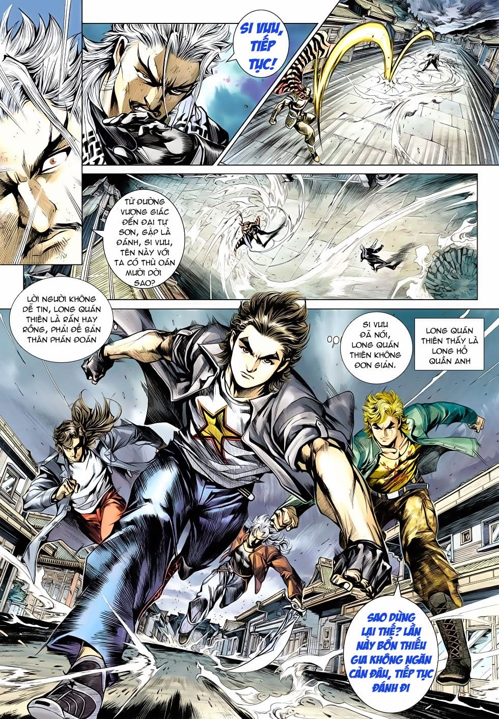 Truyện Tranh Tân Tác Long Hổ Môn trang 4