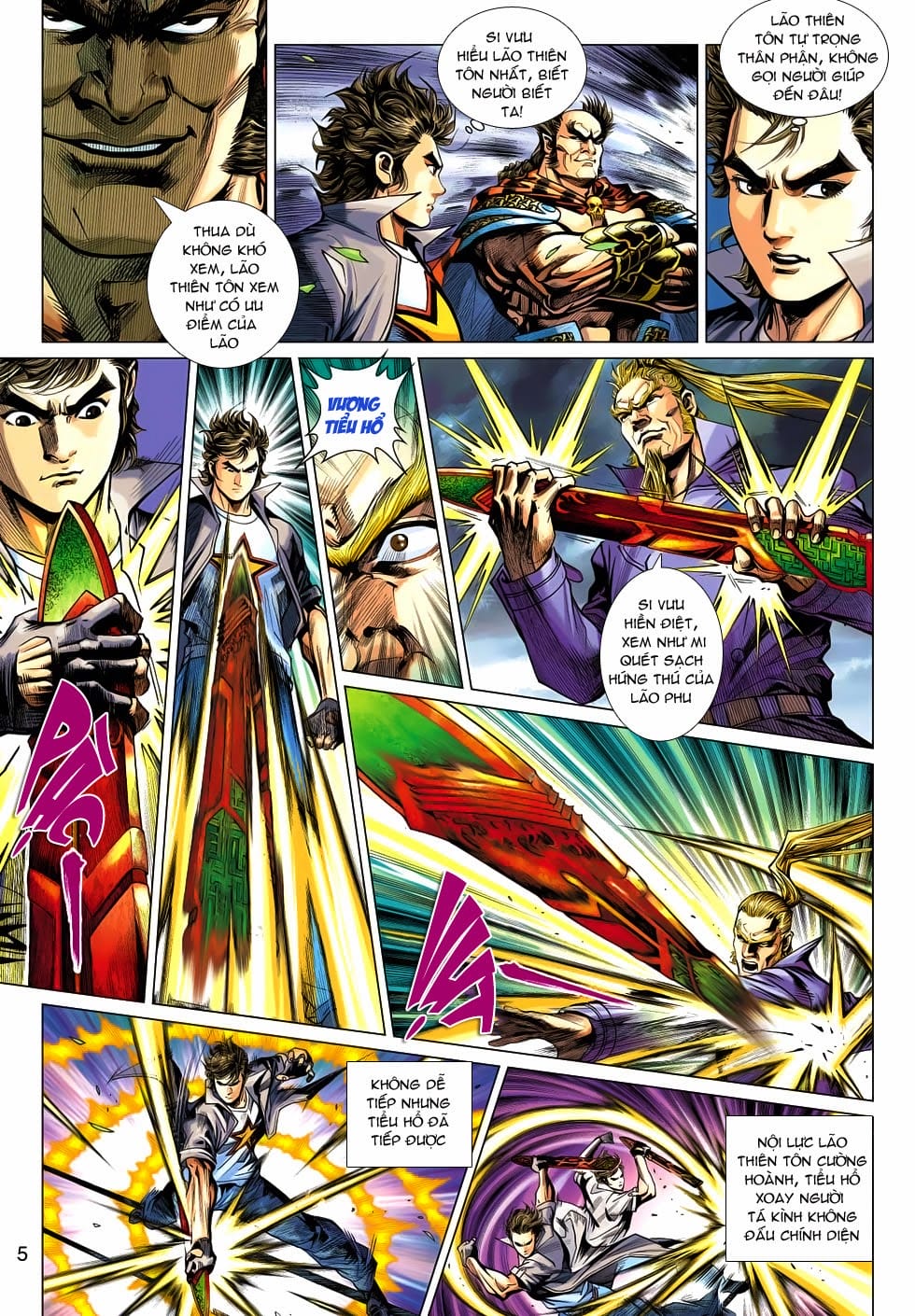 Truyện Tranh Tân Tác Long Hổ Môn trang 4