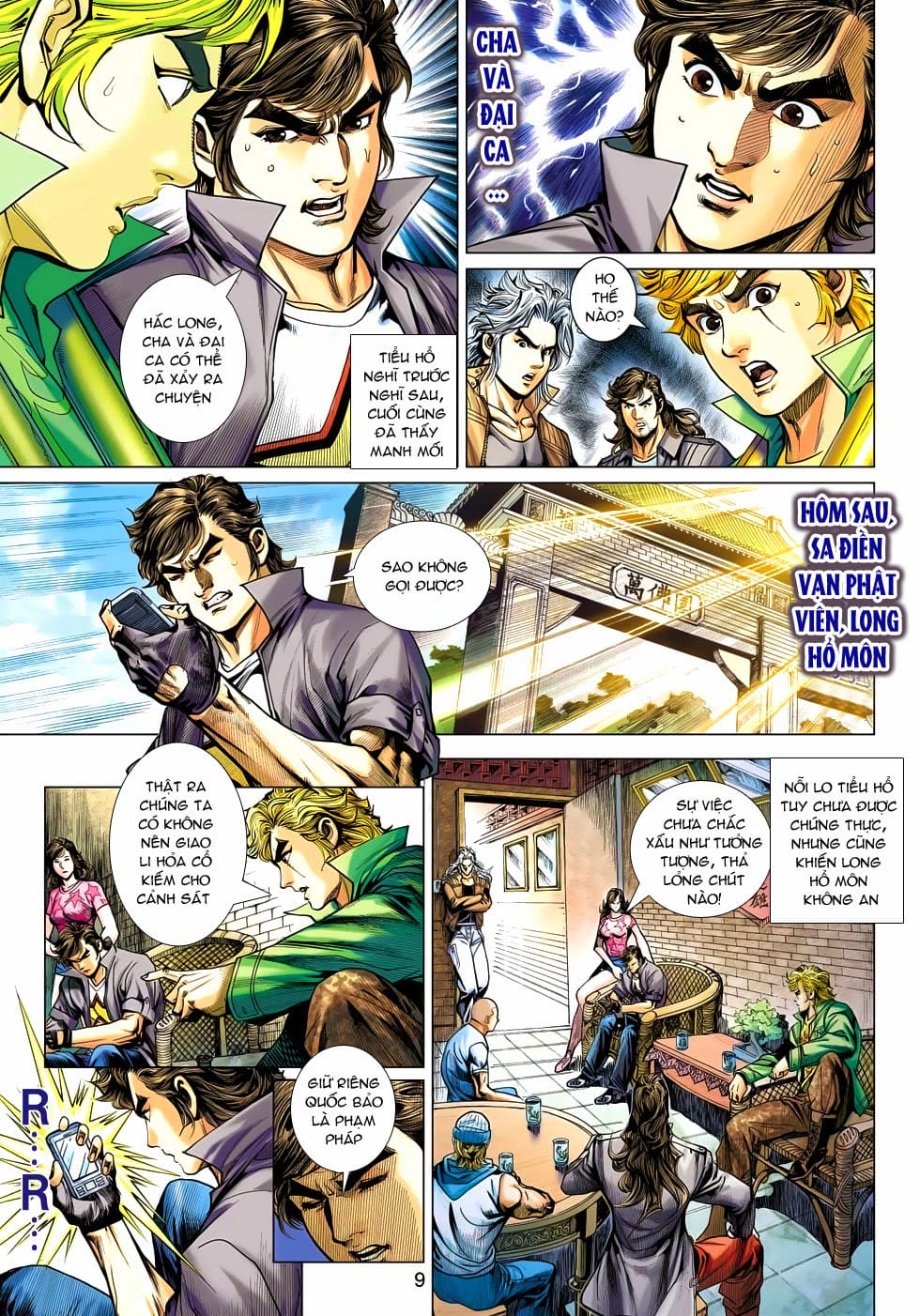 Truyện Tranh Tân Tác Long Hổ Môn trang 4