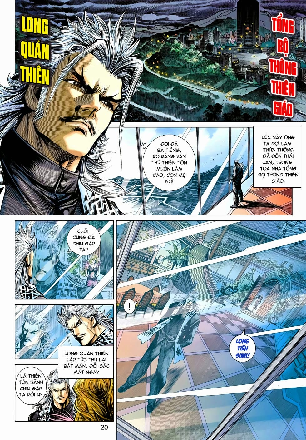 Truyện Tranh Tân Tác Long Hổ Môn trang 4