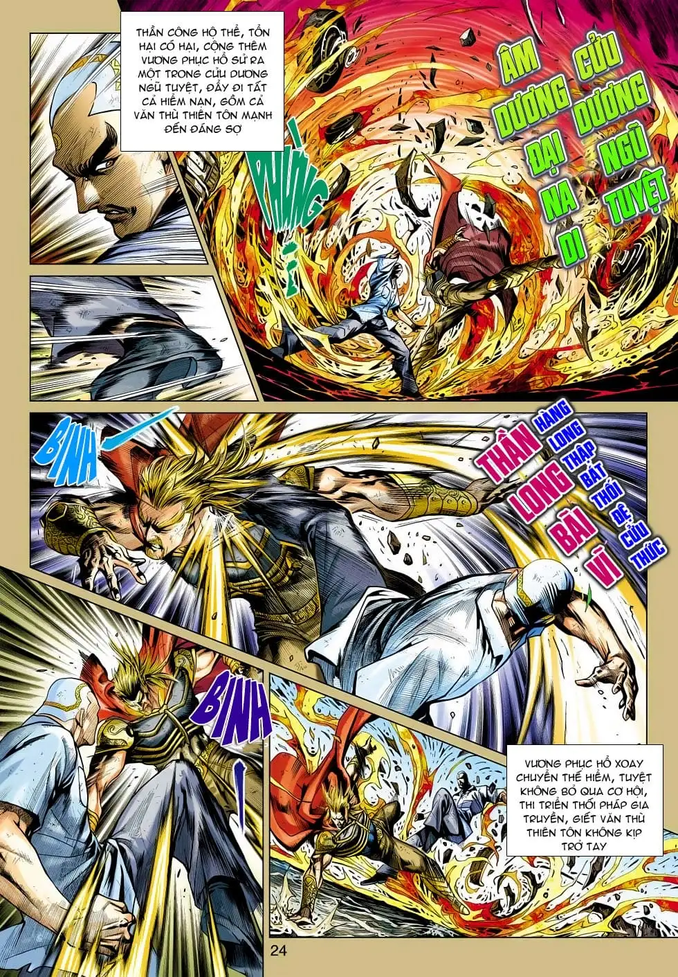 Truyện Tranh Tân Tác Long Hổ Môn trang 4