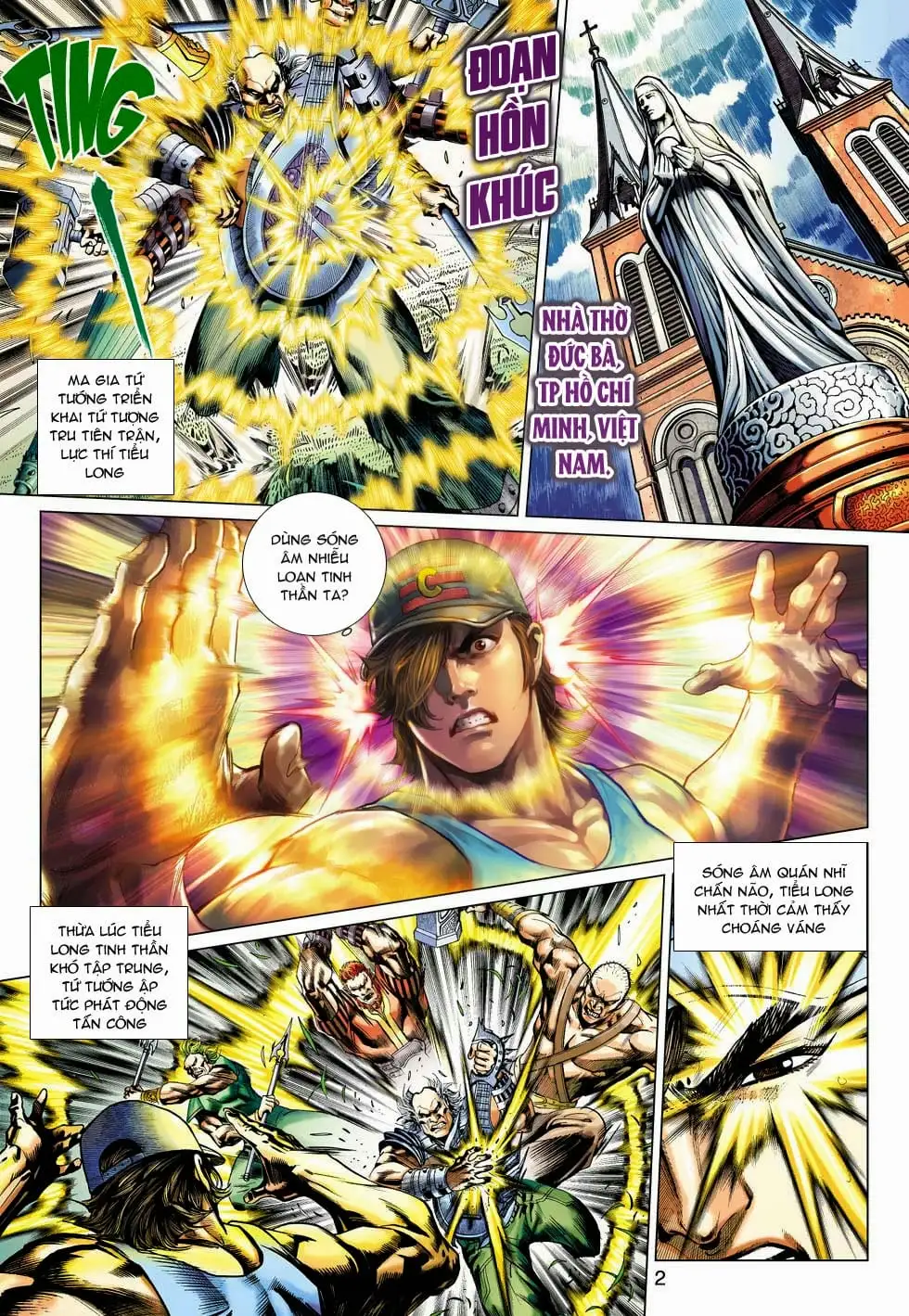 Truyện Tranh Tân Tác Long Hổ Môn trang 4