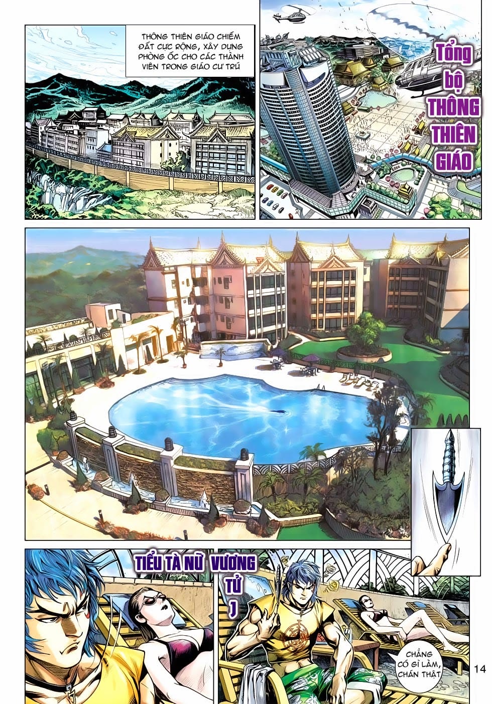 Truyện Tranh Tân Tác Long Hổ Môn trang 4