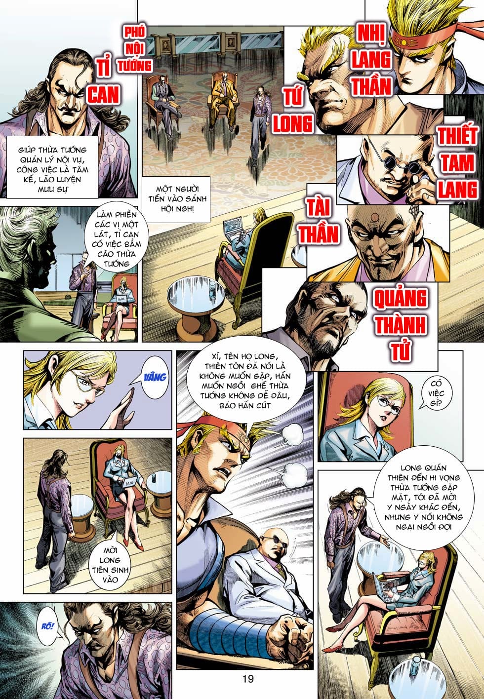 Truyện Tranh Tân Tác Long Hổ Môn trang 4