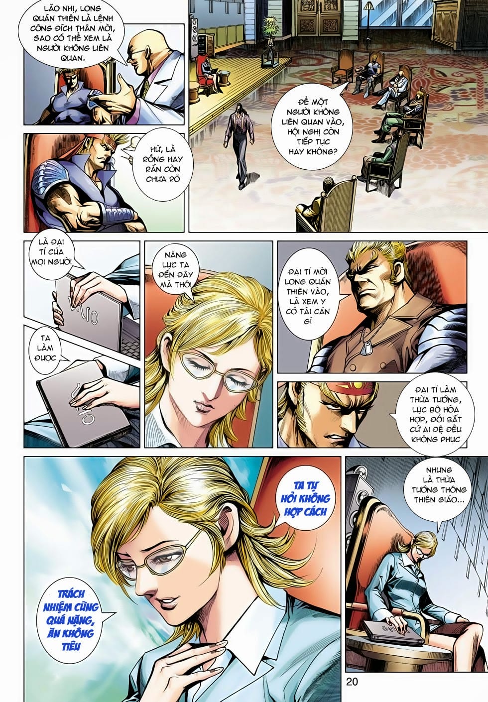 Truyện Tranh Tân Tác Long Hổ Môn trang 4