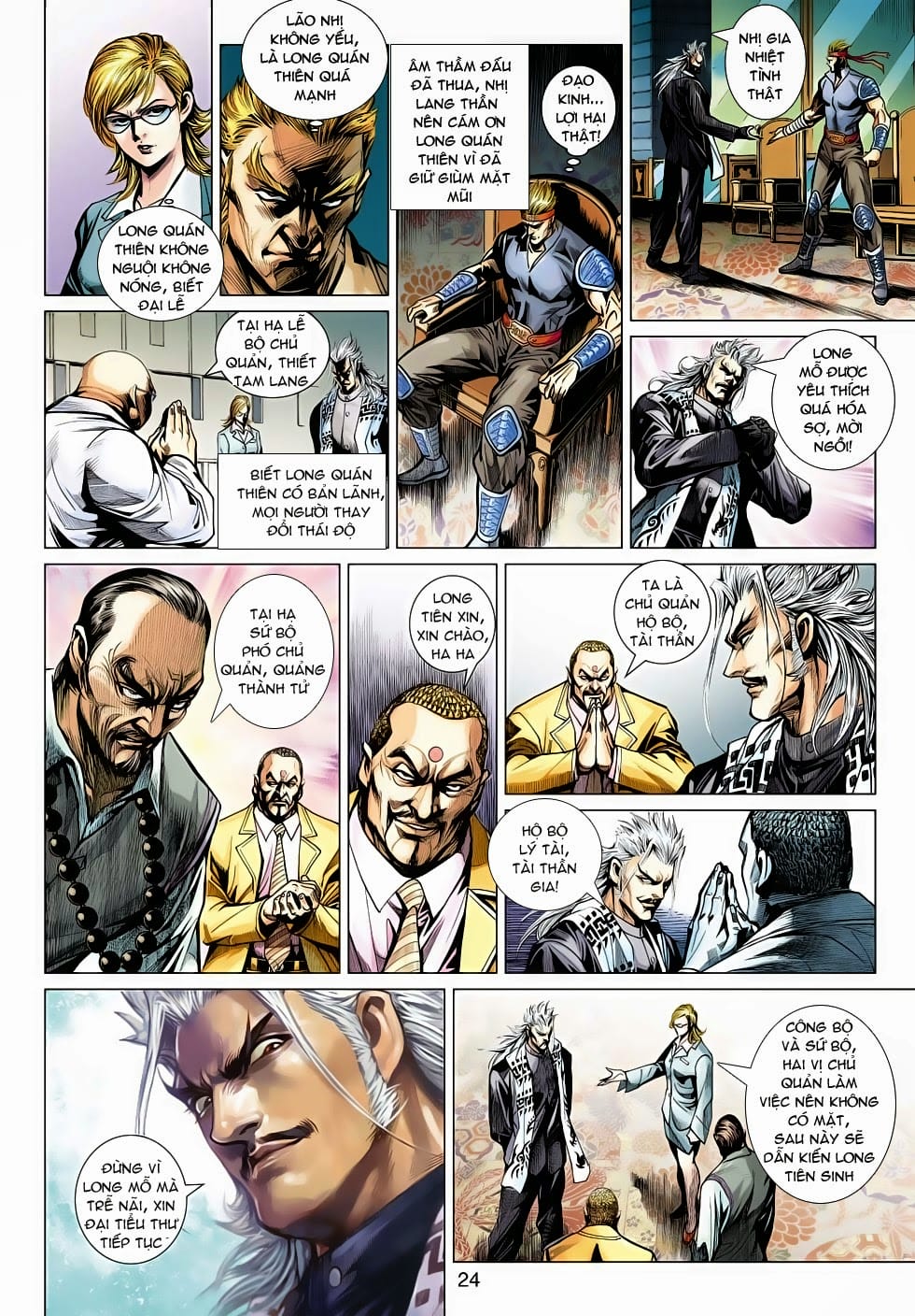 Truyện Tranh Tân Tác Long Hổ Môn trang 4