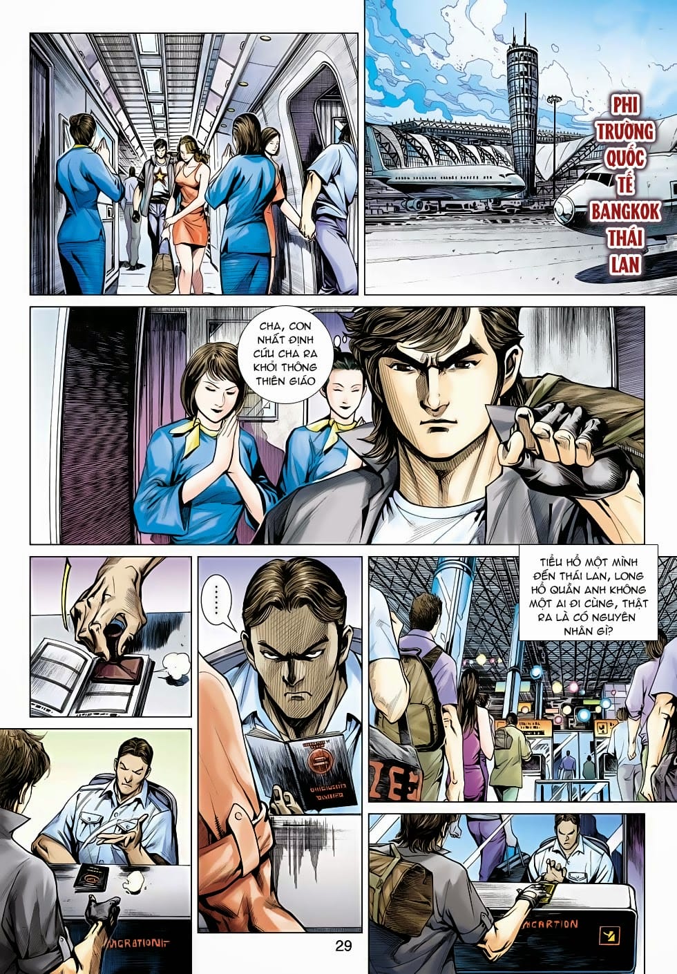 Truyện Tranh Tân Tác Long Hổ Môn trang 4