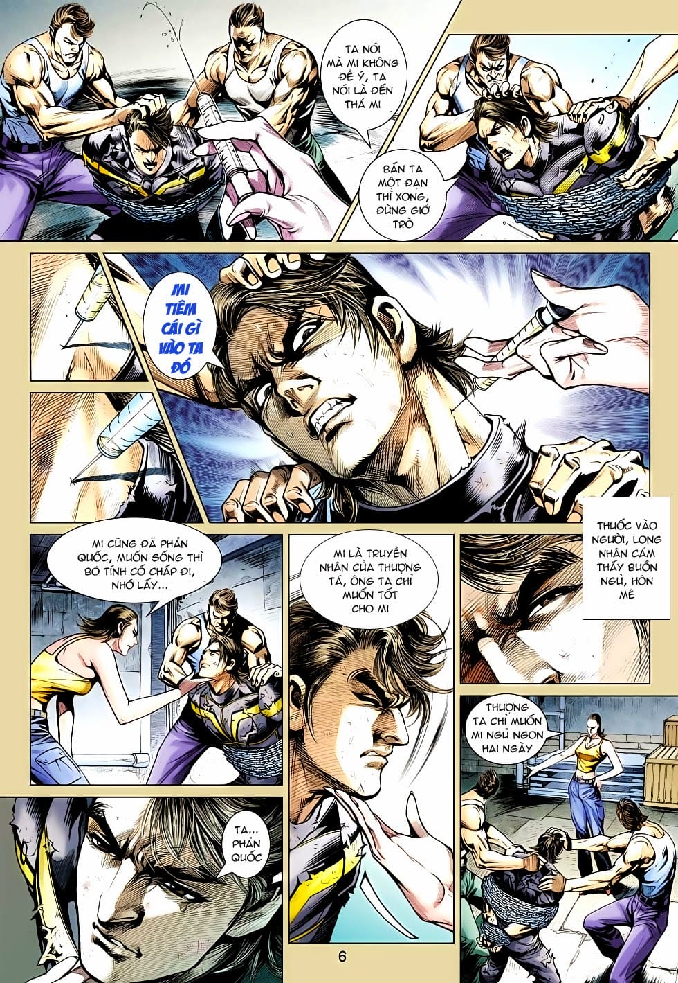 Truyện Tranh Tân Tác Long Hổ Môn trang 4