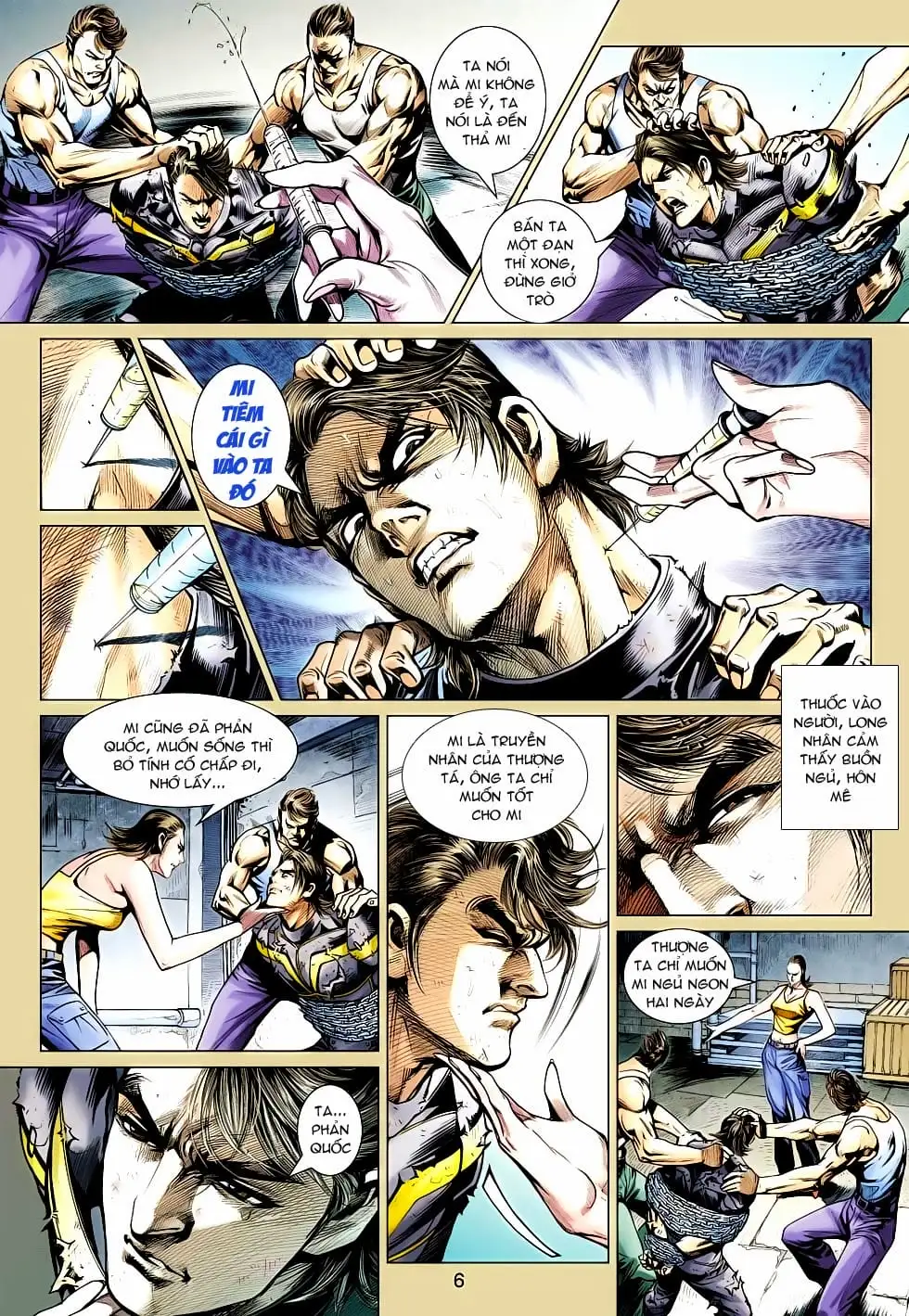 Truyện Tranh Tân Tác Long Hổ Môn trang 4