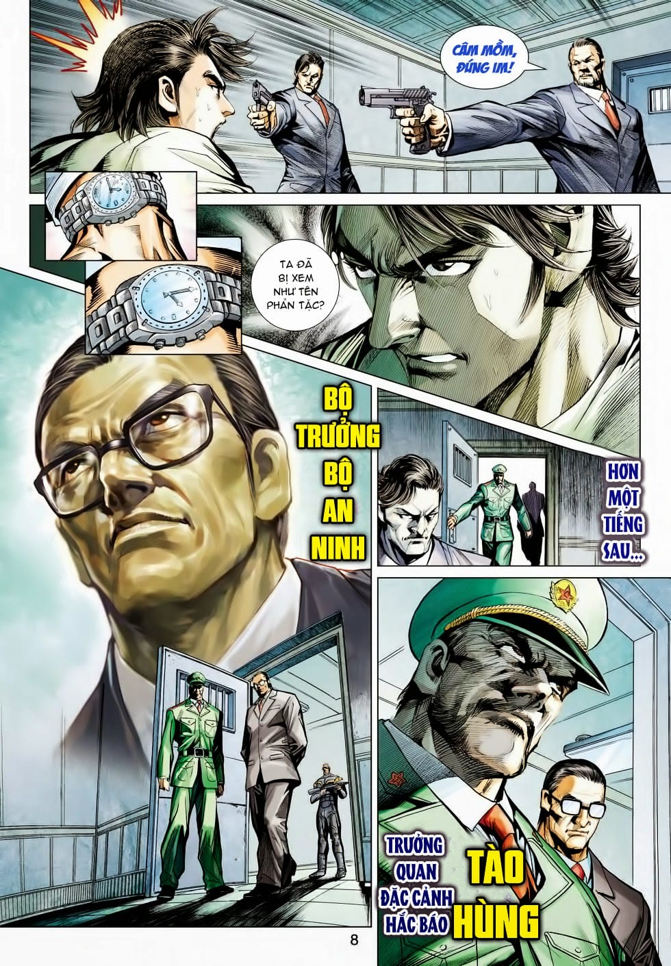 Truyện Tranh Tân Tác Long Hổ Môn trang 4