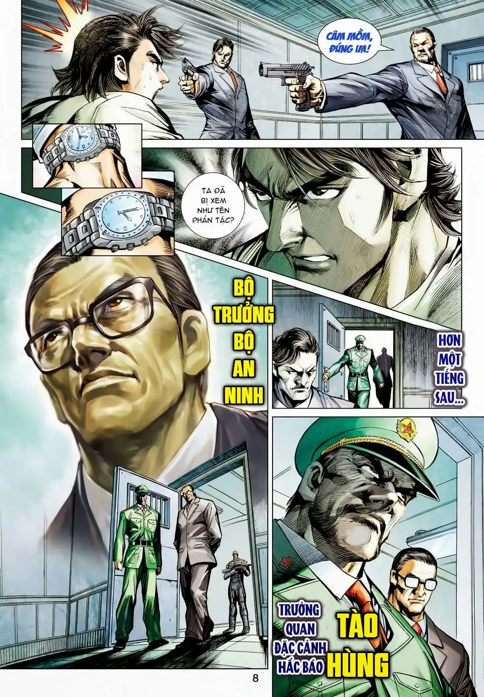 Truyện Tranh Tân Tác Long Hổ Môn trang 4