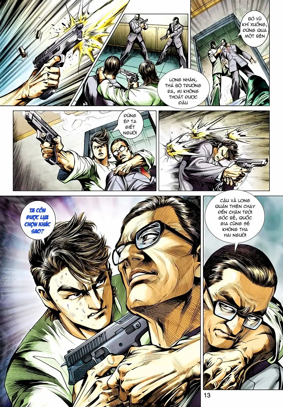 Truyện Tranh Tân Tác Long Hổ Môn trang 4