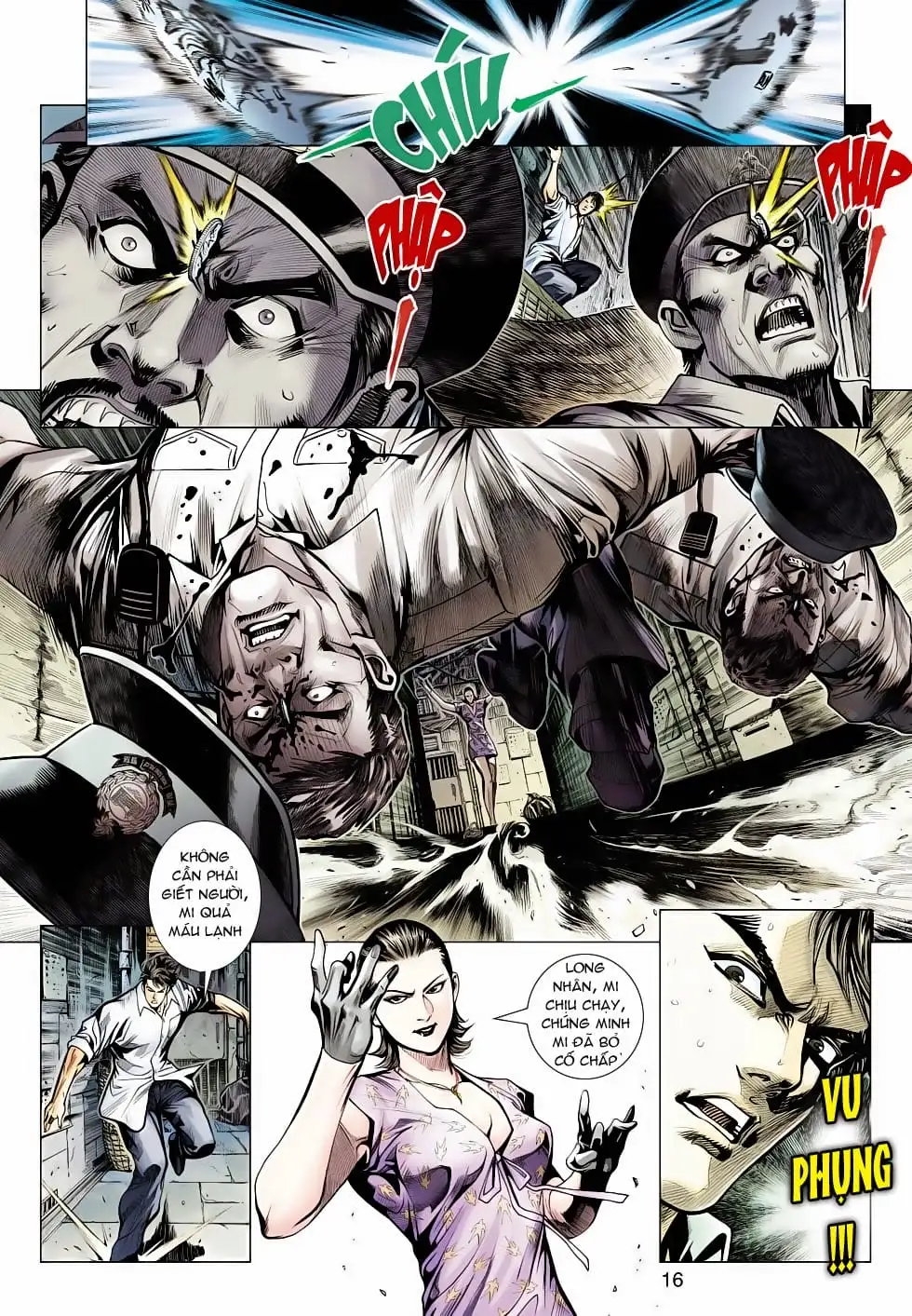 Truyện Tranh Tân Tác Long Hổ Môn trang 4