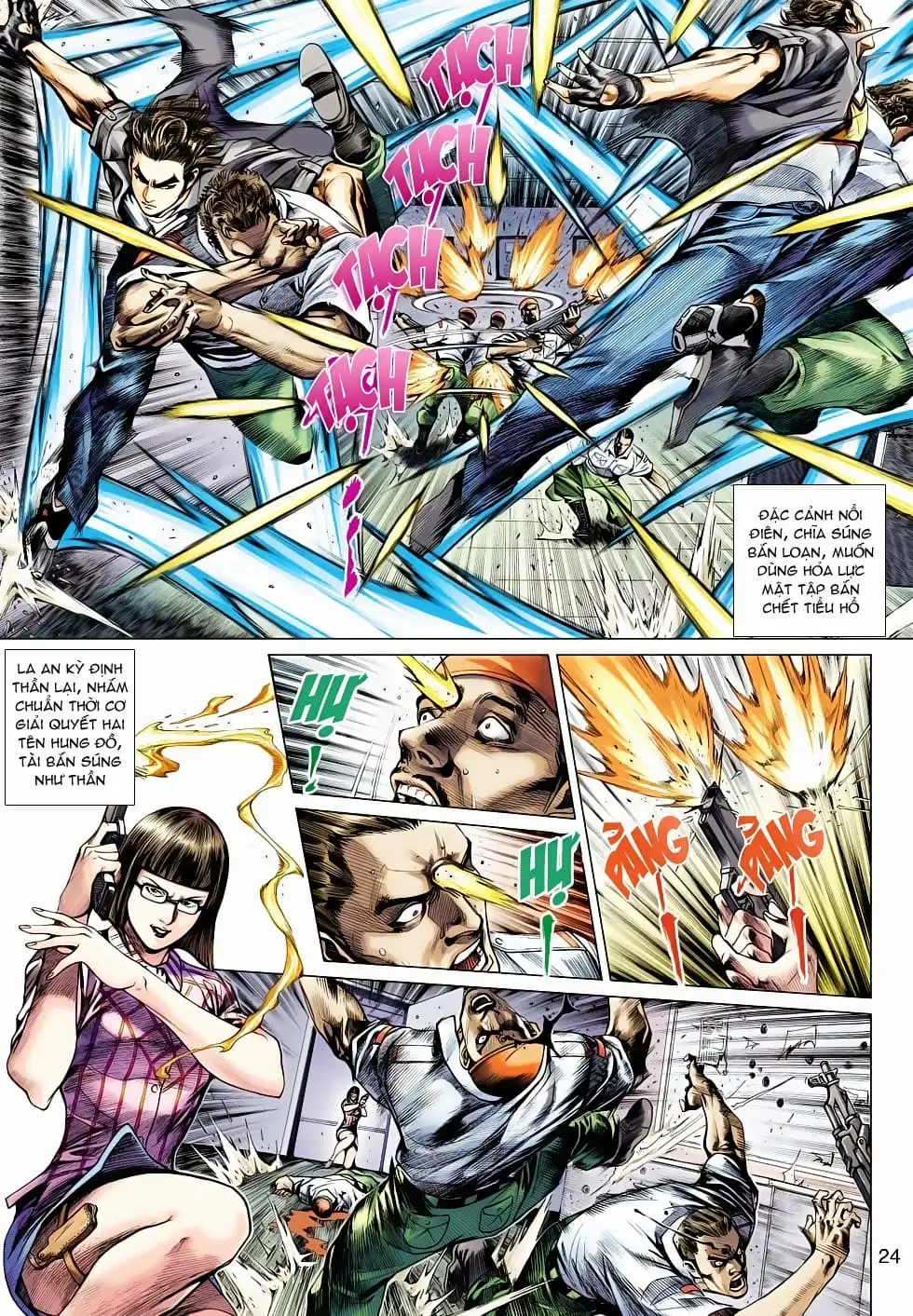 Truyện Tranh Tân Tác Long Hổ Môn trang 4