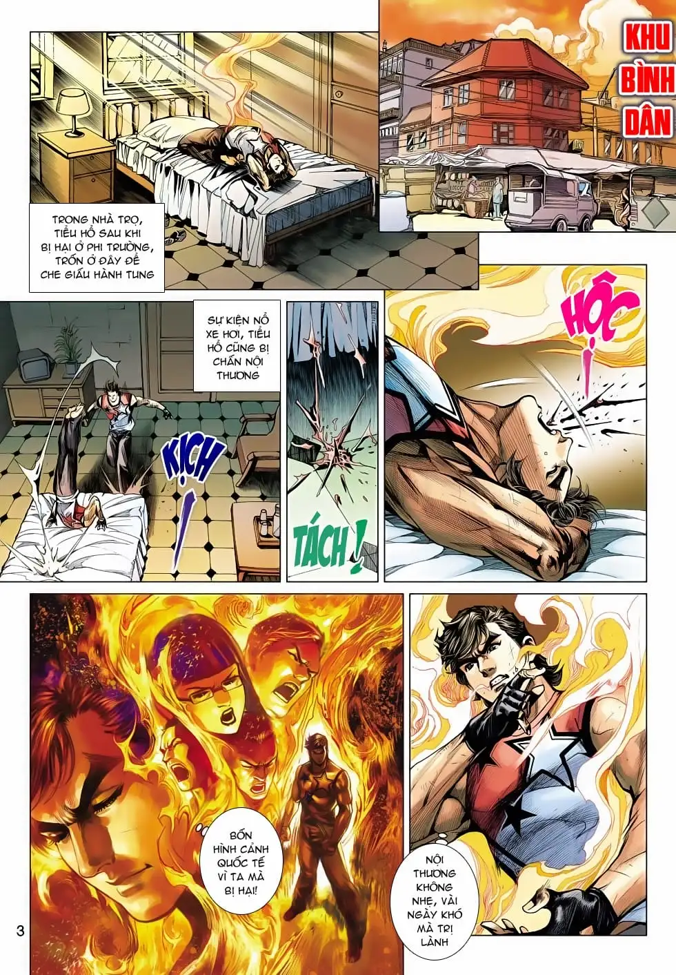 Truyện Tranh Tân Tác Long Hổ Môn trang 4
