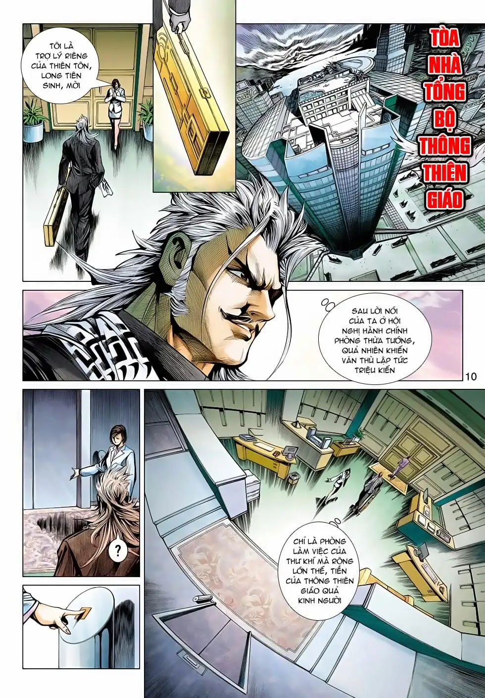 Truyện Tranh Tân Tác Long Hổ Môn trang 4