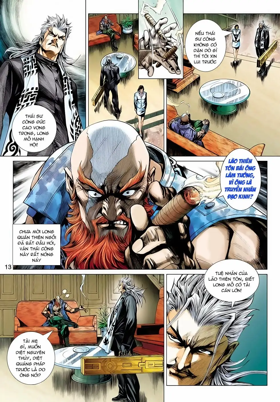 Truyện Tranh Tân Tác Long Hổ Môn trang 4