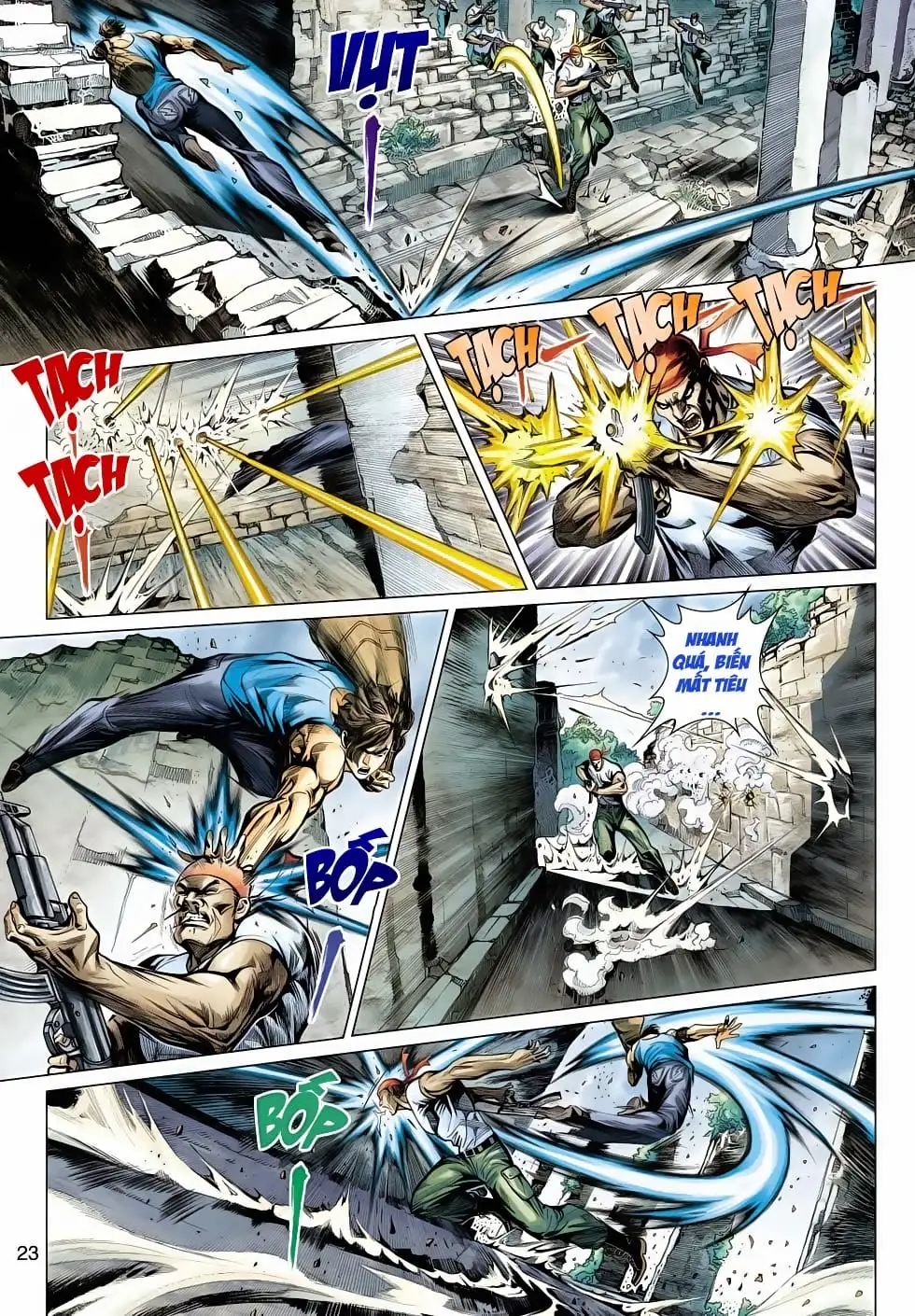 Truyện Tranh Tân Tác Long Hổ Môn trang 4