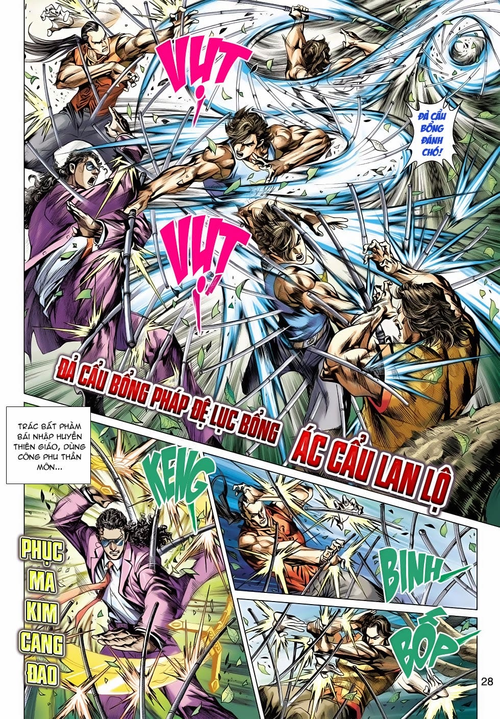 Truyện Tranh Tân Tác Long Hổ Môn trang 4