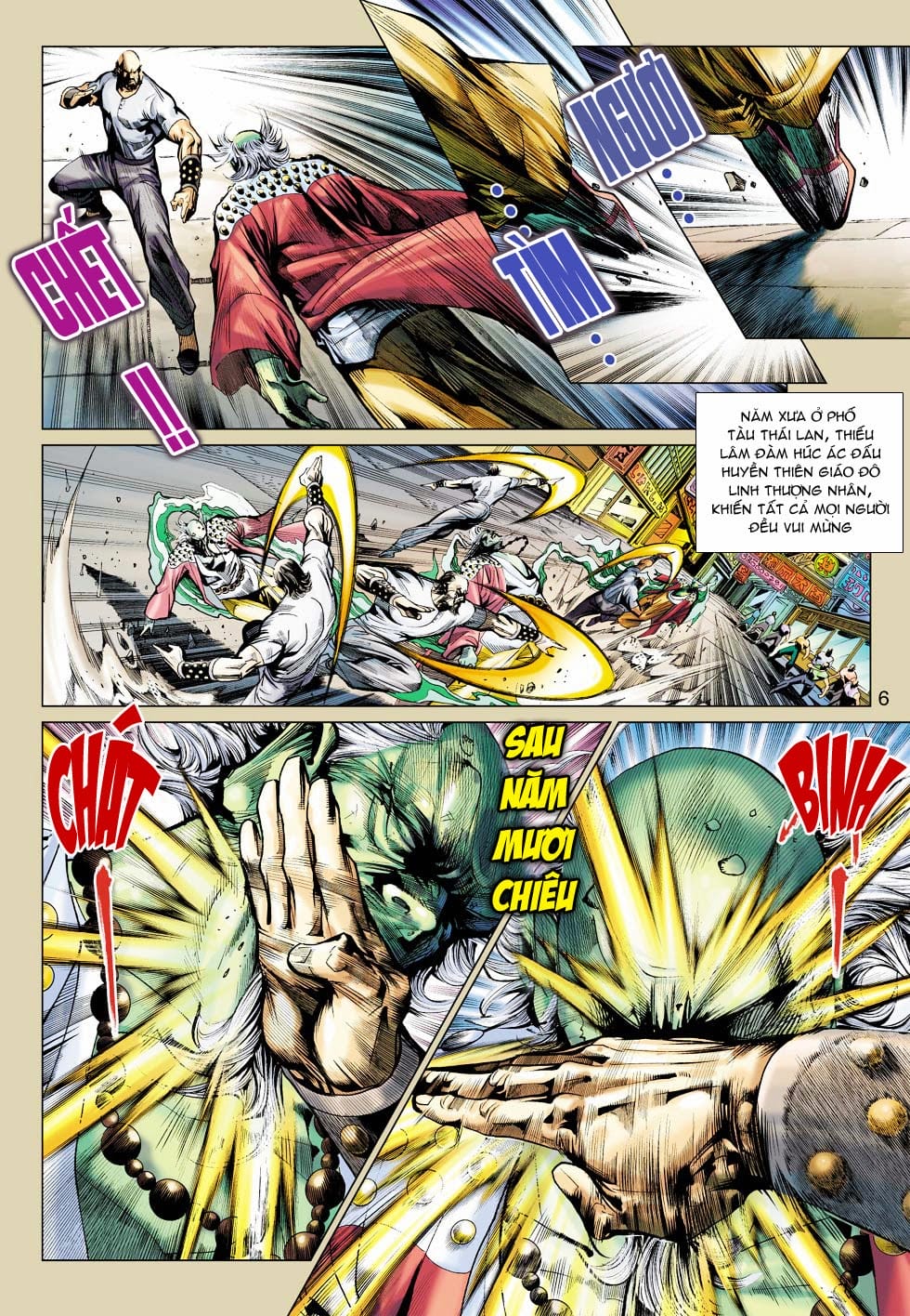 Truyện Tranh Tân Tác Long Hổ Môn trang 4