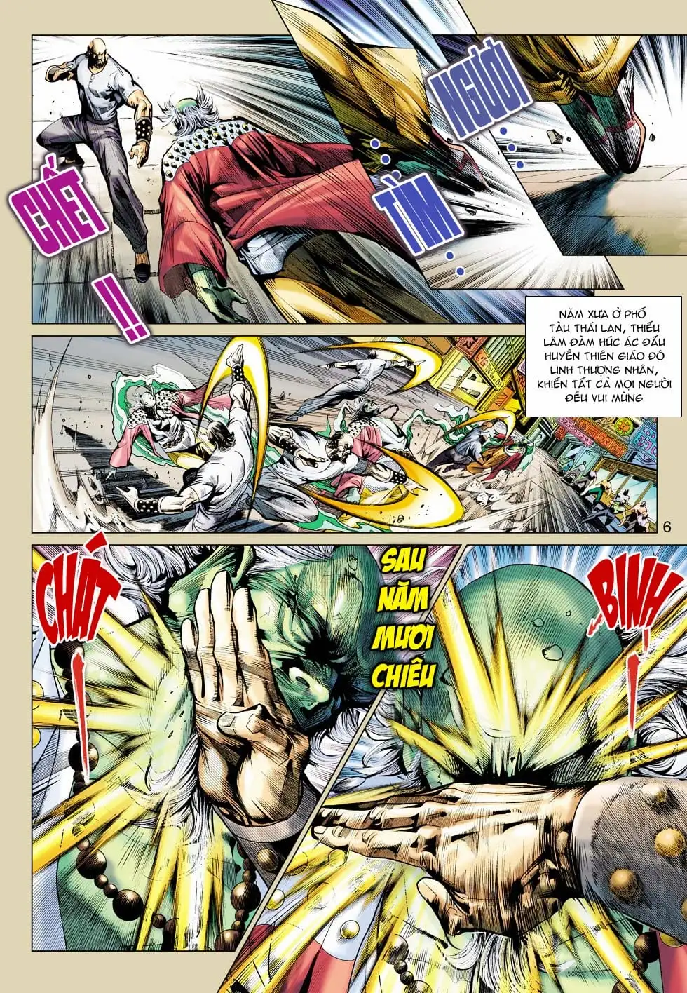 Truyện Tranh Tân Tác Long Hổ Môn trang 4