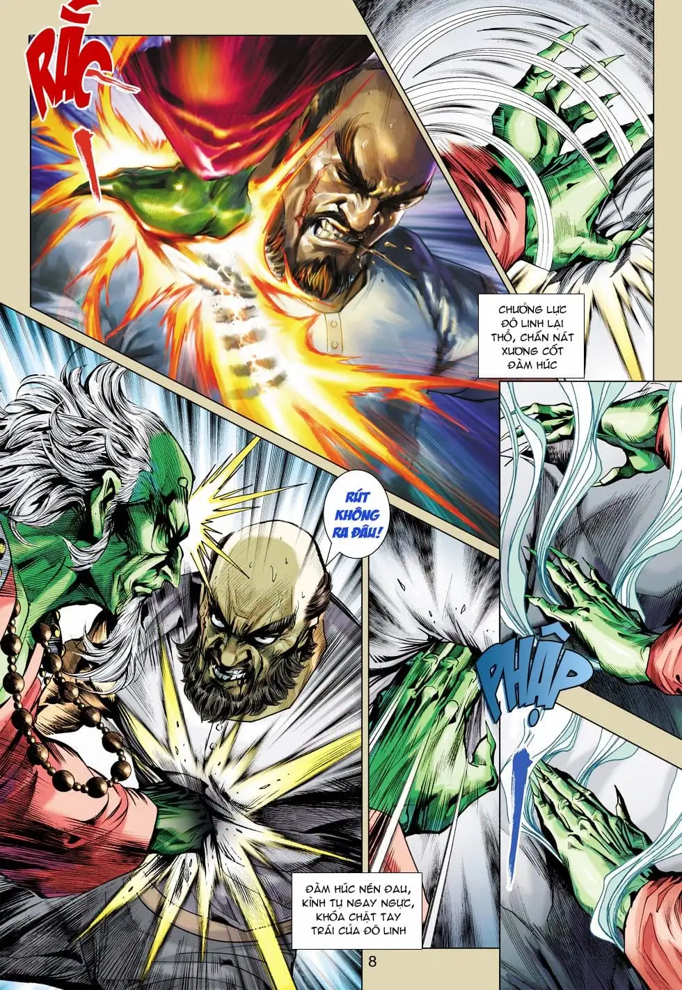 Truyện Tranh Tân Tác Long Hổ Môn trang 4