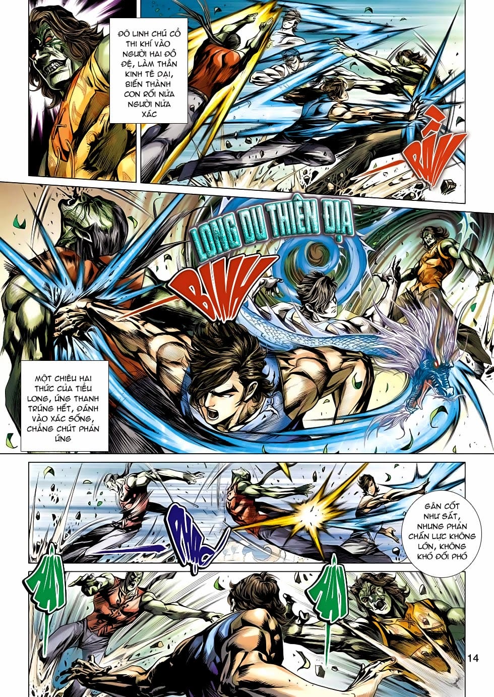 Truyện Tranh Tân Tác Long Hổ Môn trang 4