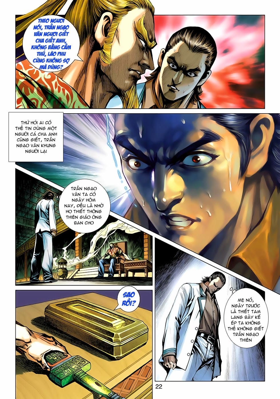 Truyện Tranh Tân Tác Long Hổ Môn trang 4