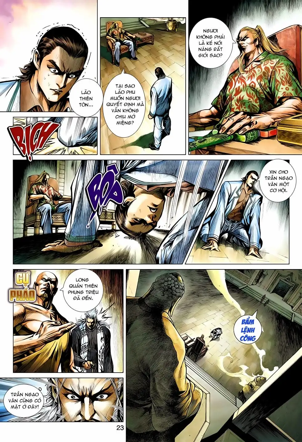 Truyện Tranh Tân Tác Long Hổ Môn trang 4