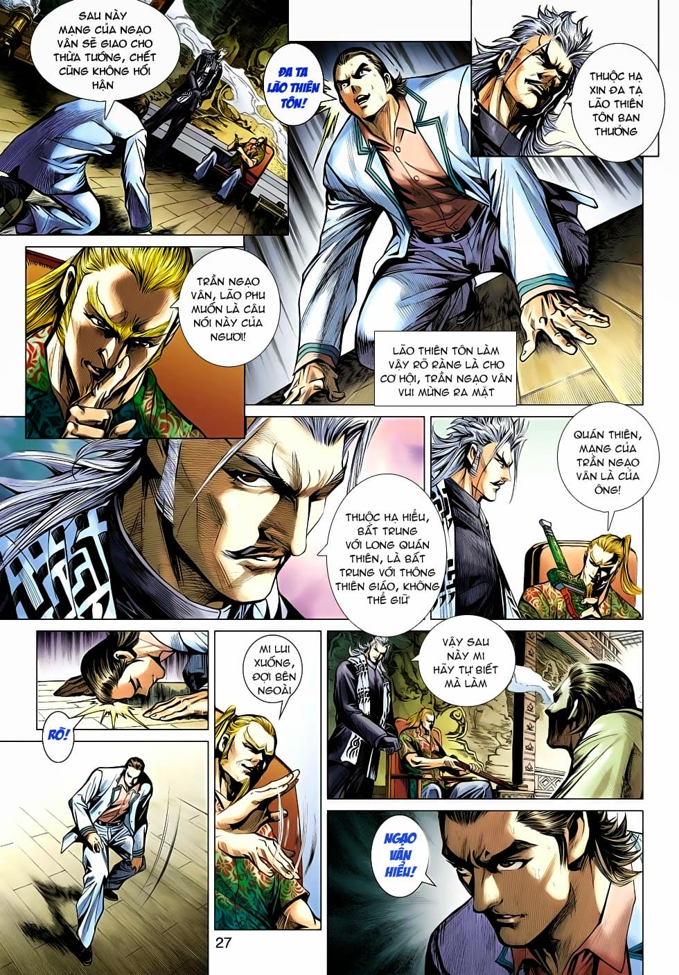 Truyện Tranh Tân Tác Long Hổ Môn trang 4