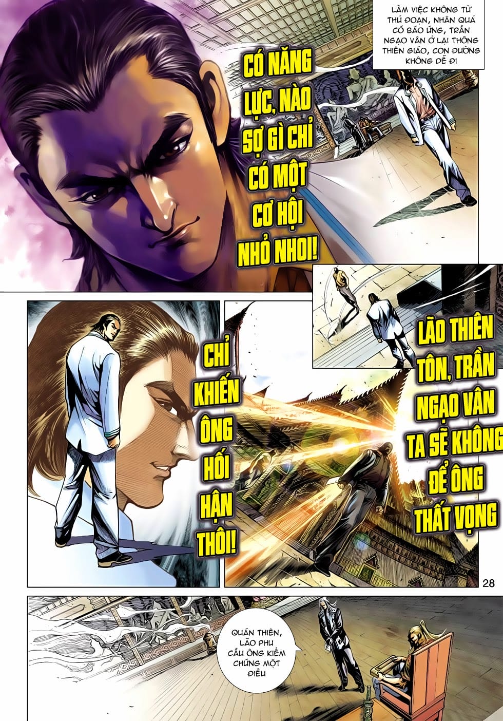 Truyện Tranh Tân Tác Long Hổ Môn trang 4