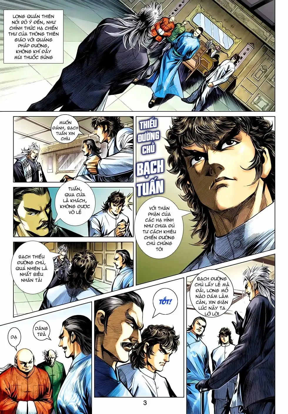 Truyện Tranh Tân Tác Long Hổ Môn trang 4