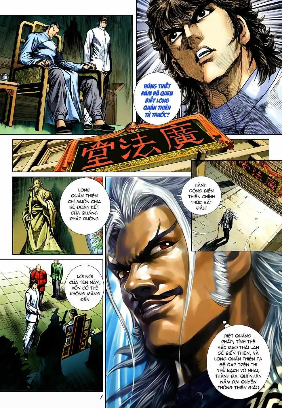 Truyện Tranh Tân Tác Long Hổ Môn trang 4