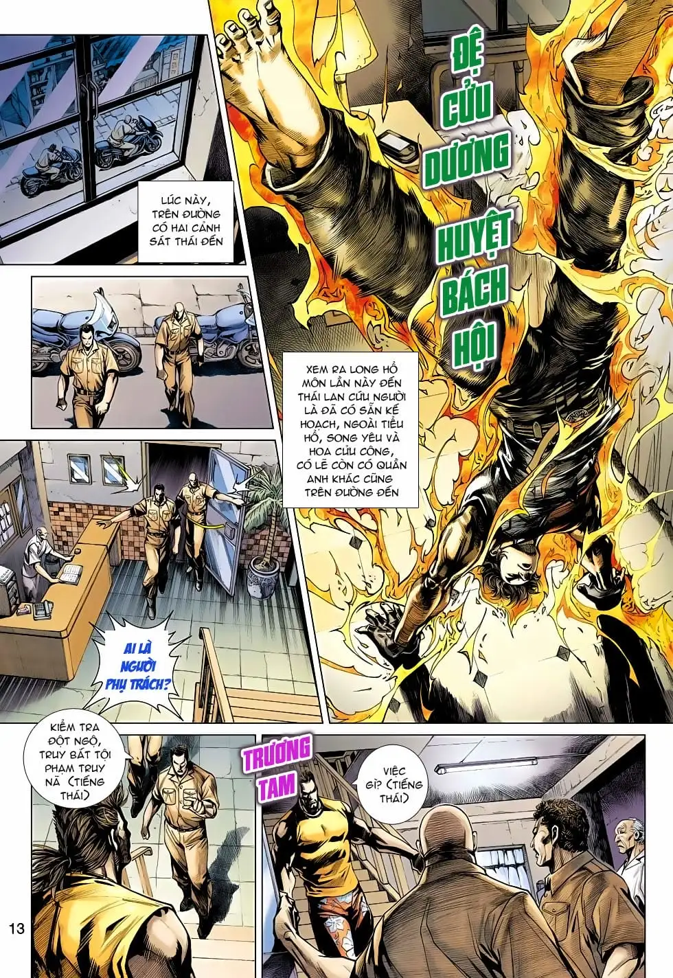 Truyện Tranh Tân Tác Long Hổ Môn trang 4