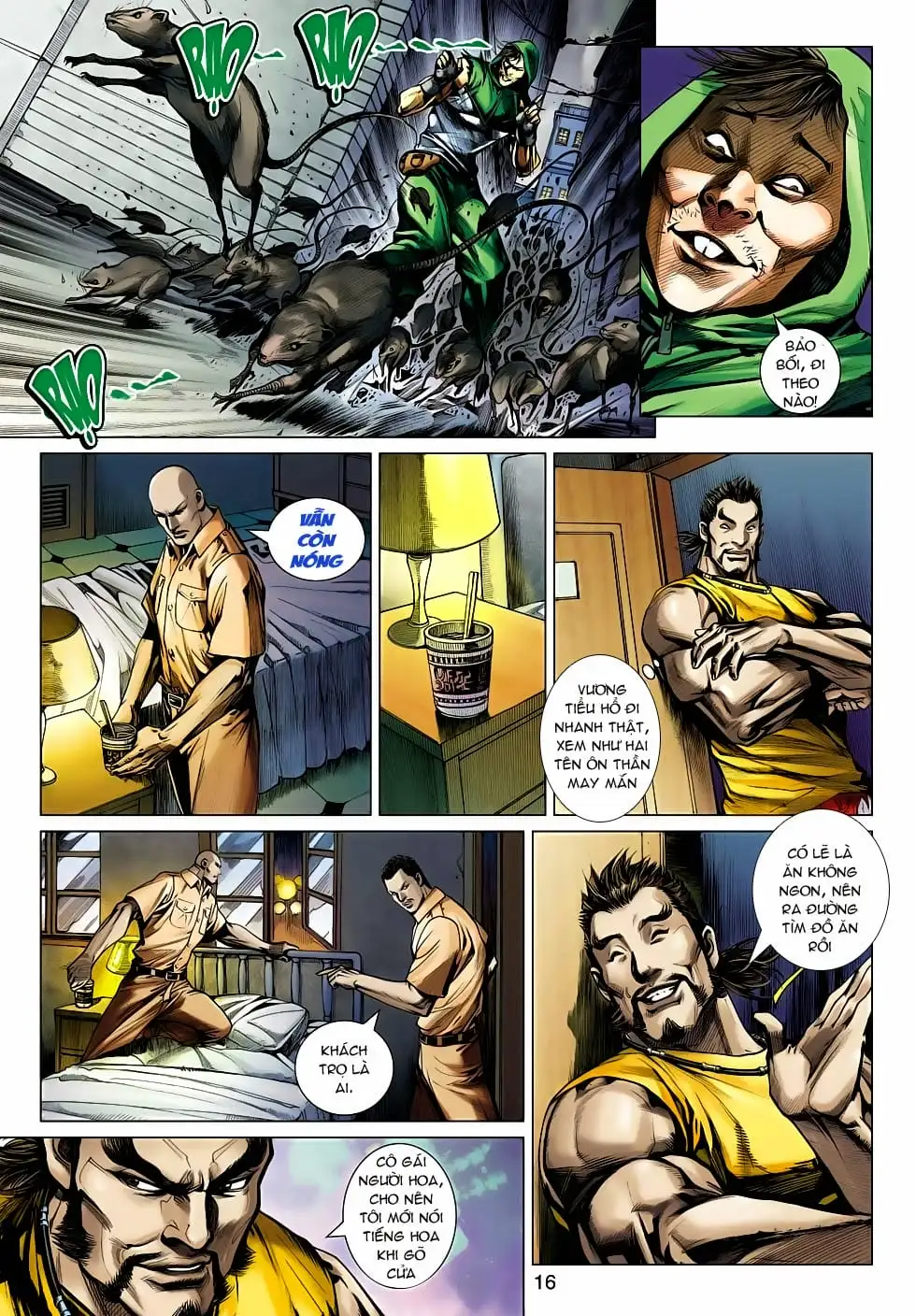 Truyện Tranh Tân Tác Long Hổ Môn trang 4