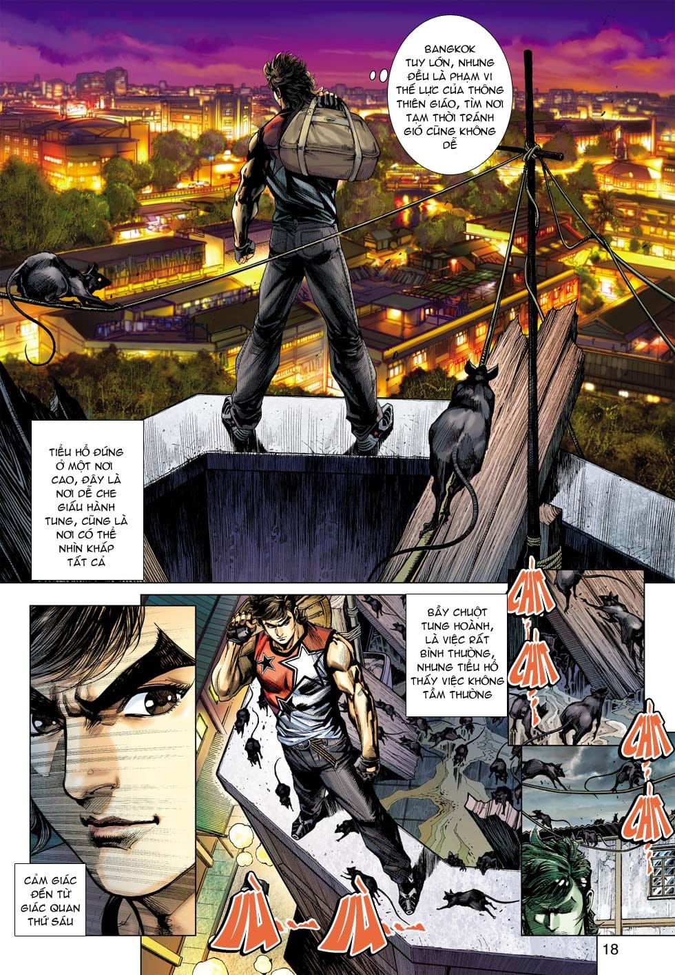 Truyện Tranh Tân Tác Long Hổ Môn trang 4