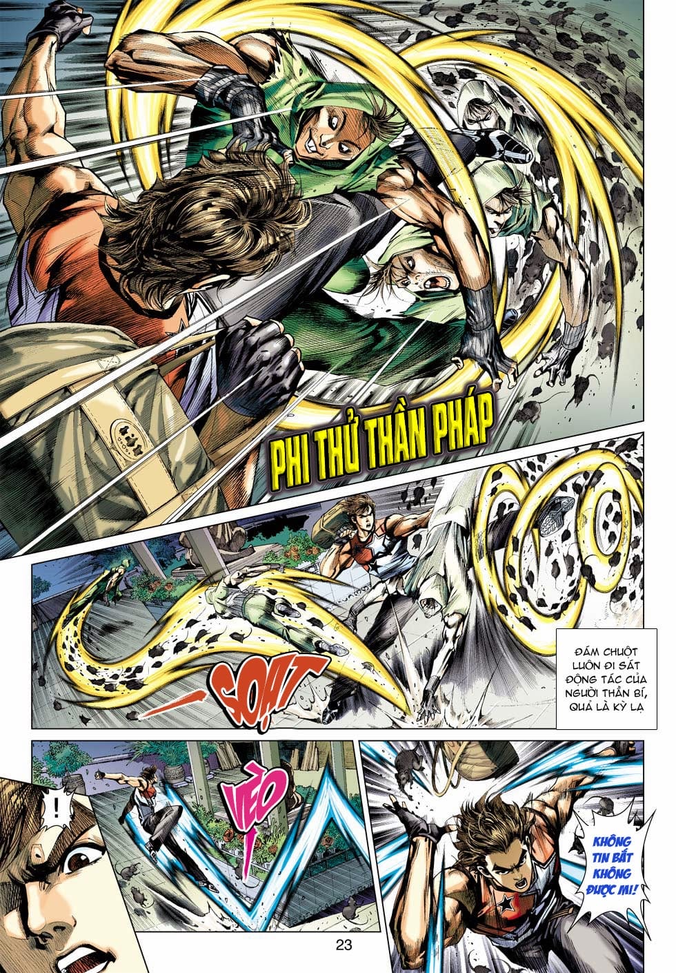 Truyện Tranh Tân Tác Long Hổ Môn trang 4