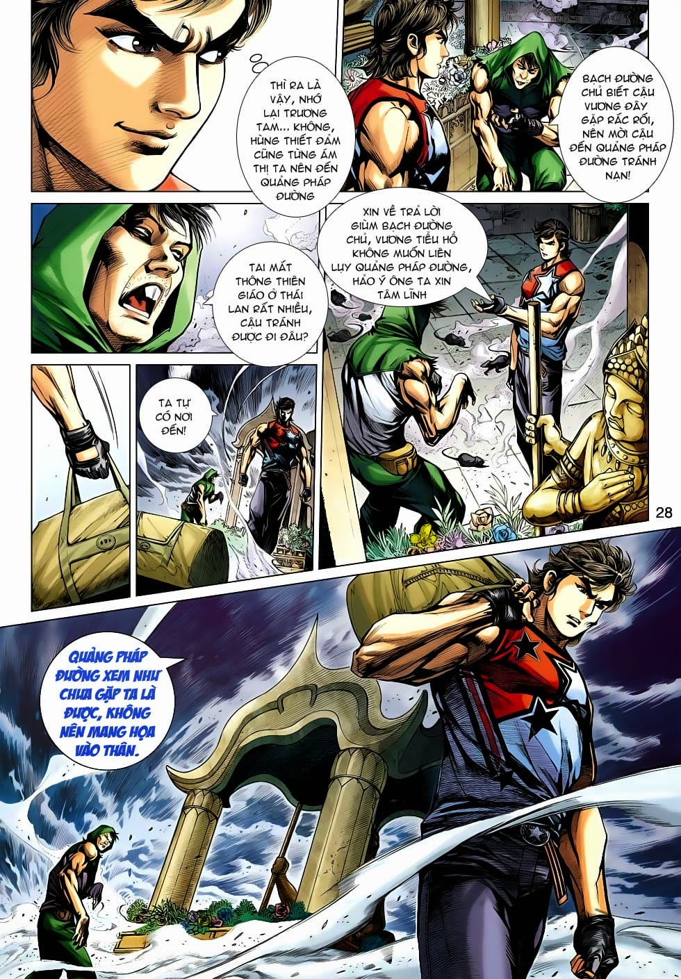 Truyện Tranh Tân Tác Long Hổ Môn trang 4